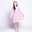 TuSzyte | Pastelové kvetinové šaty, bavlna, PL VEĽ.122 Vek dieťaťa 7 rokov +
