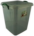 POJEMNIK PLASTIKOWY Z POKRYWKĄ 35 LITRÓW PUDEŁKO