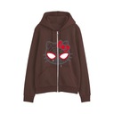 Mikina s kapucňou Spider-Man Hello Kitty-Akcia! Dominujúca farba ružová