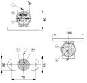 ЛАМПОЧКА ГАБАРИТ OBRYSOWKA LED (СВІТЛОДІОД) РЕЗИНОВА БІЧНА ЛАФЕТА ПРИЧІП 3F 12V 24V  (18034795259) фото min 15