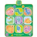 MATA MUZYCZNA DO TAŃCZENIA INTERAKTYWNA EDUKACYJNA ZWIERZĄTKA DŹWIĘK LED