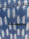 Džínsová tielka s monogramom Karl Lagerfeld veľ. S Dominujúca farba modrá