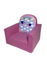 Komfortowy Fotelik Rozkładany dla Dzieci Bird Pink