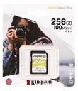 Karta pamięci Kingston Canvas Select Plus SDS2/256GB (256GB; Class U3, V30; Format karty SD