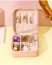 Krabička kufor puzdro na šperky šperkovnica ružová Šírka produktu 10 cm