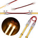 РАЗЪЕМ ДЛЯ СВЕТОДИОДНЫХ ЛЕНТ COB 8 мм УГЛОВОЙ РАЗЪЕМ IP20 С КАБЕЛЕМ