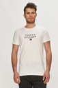 Koszulka T-shirt Tommy Hilfiger beżowy r. XL Marka Tommy Hilfiger