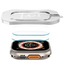 2x ЗАКАЛЕННОЕ СТЕКЛО ДЛЯ APPLE WATCH ULTRA/ULTRA 2 49MM С КРЕПЛИТЕЛЬНОЙ РАМКОЙ