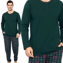 МУЖСКАЯ ХЛОПКОВАЯ ПИЖАМА С ДЛИННЫМ РУКАВОМ, КАРМАНАМИ