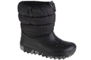 Śniegowce dziecięce Crocs Neo 207684-BLACK 32-33 Materiał inny materiał