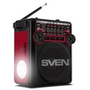 Портативная радиостанция SVEN SRP-355, USB microSD радиоприемник FM AM SW, ретро