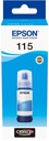 ОРИГИНАЛЬНЫЕ синие чернила EPSON 115 C C13T07D24A