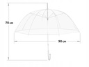 Большой автоматический прозрачный свадебный зонт, бесцветный, для жениха и невесты.