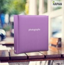 АРПАН Карман для записей Альбом на 200 фотографий 10 х 15 см, фиолетовый
