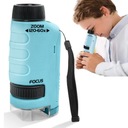 Портативный карманный микроскоп для детей, образовательный подарок