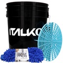 КОМПЛЕКТ АВТОМОЙКИ, ЧЕРНОЕ ВЕДРО 20 Л С СЕПАРАТОРОМ + ПЕРЧАТКА