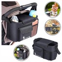 ОРГАНАЙЗЕР ДЛЯ ДЕТСКОЙ КОЛЯСКИ СУМКА ДЛЯ АКСЕССУАРОВ, ВМЕСТИТЕЛЬНАЯ, ПРОЧНАЯ С РЕМНЕМ