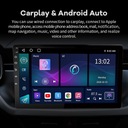 7-palcový HD Android Auto Universal Carplay 2DIN autorádio 1G + 32G auto displej Porty AUX mini-jack RCA predzosilňovač (predzosilňovač) USB