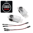 AUDI DIODO LUMINOSO LED LOGOTIPO PROYECTOR - A3 A4 A5 A6 A8 Q3 Q5 Q7 <--- ALTO CALIDAD 