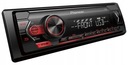 Pioneer MVH-S120UB Autorádio AUX USB MP3 4x50W MOSFET - červené EAN (GTIN) 4988028405396