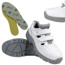 МУЖСКАЯ ЗАЩИТНАЯ РАБОЧАЯ ОБУВЬ ДЛЯ ОХС, БЕЛАЯ НА ВЕЛКРО 36-48+ НАБОР Стельек