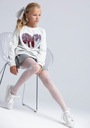 Детские колготки из лайкры с рисунком 20 ден 140/146