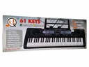 Wielofunkcyjny Keyboard dla dzieci 5+ Zestaw muzyczny Stojak na n Liczba klawiszy 61