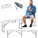 Скамейка для общественного питания ТУРИСТИЧЕСКИЙ КЕМПИНГ СКЛАДНОЙ ЧЕМОДАН 180см