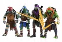 4 ks Teenage Mutant Ninja Turtles figúrka 15cm