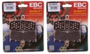 ТОРМОЗНЫЕ КОЛОДКИ EBC SUZUKI GSF 1200 BANDIT 01-05