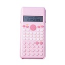Розовый научный калькулятор 2 строки 240 инженерных функций