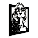 Ажурная картина Настенное украшение 3D Женщина панно