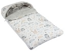 Хлопковый спальный мешок с капюшоном для коляски Minky PL