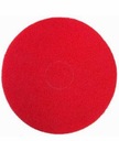Подушечка для чистки пола Fibratesco, красная, 14 дюймов