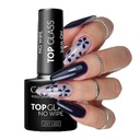 Claresa Top Glass No Wipe Гибридный топ для ногтей с эффектом мокрых ногтей