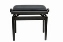 AMBRA PB-2 MAT ЧЕРНЫЙ - ДЕРЕВЯННАЯ СКАМЬЯ ДЛЯ ПИАНИНО - ДУБ