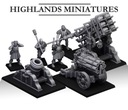 Ракетная установка Sunland с экипажем - Highlands Miniatures