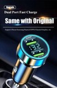 2 PORT SÚPER FAST USB CAR CHARGER PARA IPHONE 14 PRO MAX 13 12 11 ONEPLUS HU 