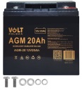 VOLT POLAND 12V 20Ah AGM VRLA BATTERY UNSUBSCRIBED TOY ROWER UPS