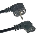 Кабель питания C13 для монитора ПК-принтера | УГЛОВАЯ 1,8 м