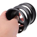 3 PCS NOIR CAOUTCHOUC BAGUE ADAPTATEUR VERS VOITURES POUR WYDAJNOSCI I EFEKTYWNOSCI MOTEURphoto 9