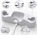 Подставка для зарядного устройства и 2 перезаряжаемых аккумулятора для Oculus Quest 2