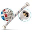 ГИБКИЙ СОЕДИНИТЕЛЬНЫЙ ШЛАНГ EN 13618 PN10 70°C DN8/DN15(1/2) L=200 ТИП 3