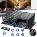 2-КАНАЛЬНЫЙ УСИЛИТЕЛЬ СТЕРЕОАУДИО С BLUETOOTH, ПОРТАТИВНОЕ FM-РАДИО ДЛЯ ДОМА