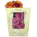 Прозрачный подарочный пакет с окном для печати на свадебную матери