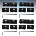12 SZT. SEPARATOR DRUTU CANDLES IGNITION ZE FOOT ALUMINUM 8MM 9MM T1  photo 9