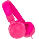 Słuchawki nauszne różowe dla nastolatki dziecka