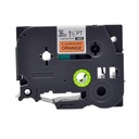 Лента для Brother P-touch 36мм 5м оранжевая TZE-B61