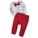 Набор НО ШОК для мальчика ГОДА, красный, 92 года.