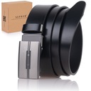 Мужской ремень SEPHER Автоматический BLACK LEATHER для брюк